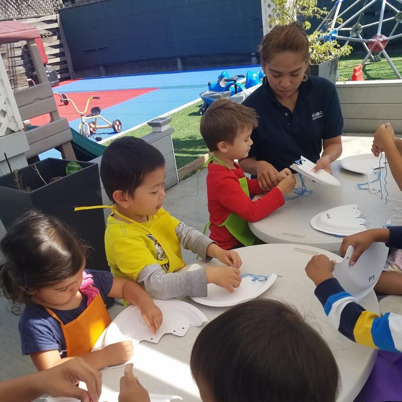 Child achieving mastery through repetition of an activity